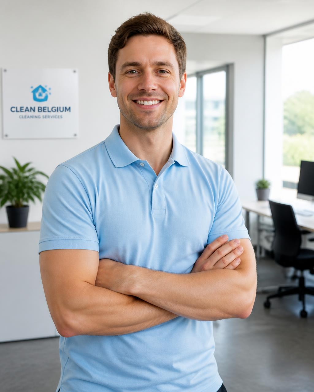 Colin Chiliade, fondateur de Chiliade Nettoyage